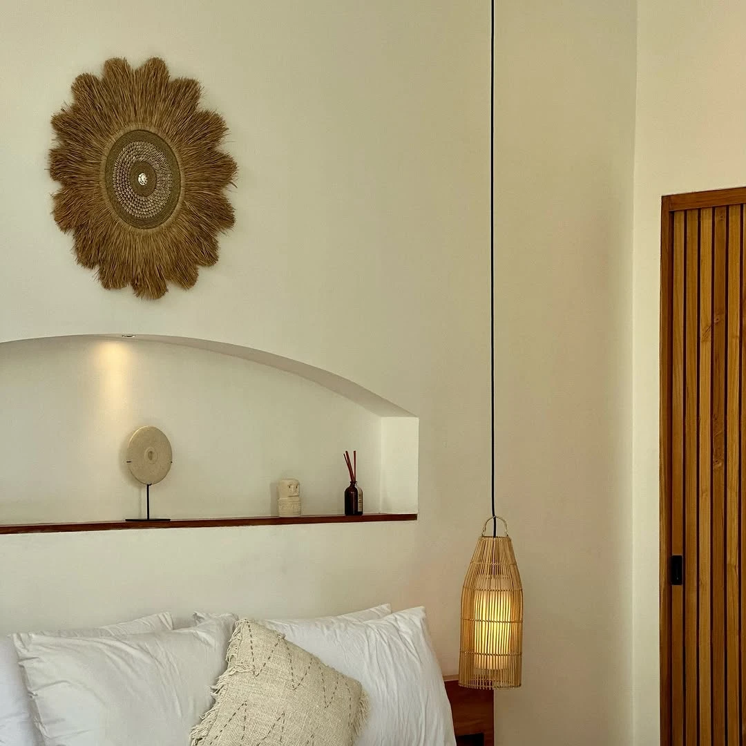 Juju Hat Marron Coquillage Beige — Juju Hat décoration murale bohème fait main à Bali — photo 4
