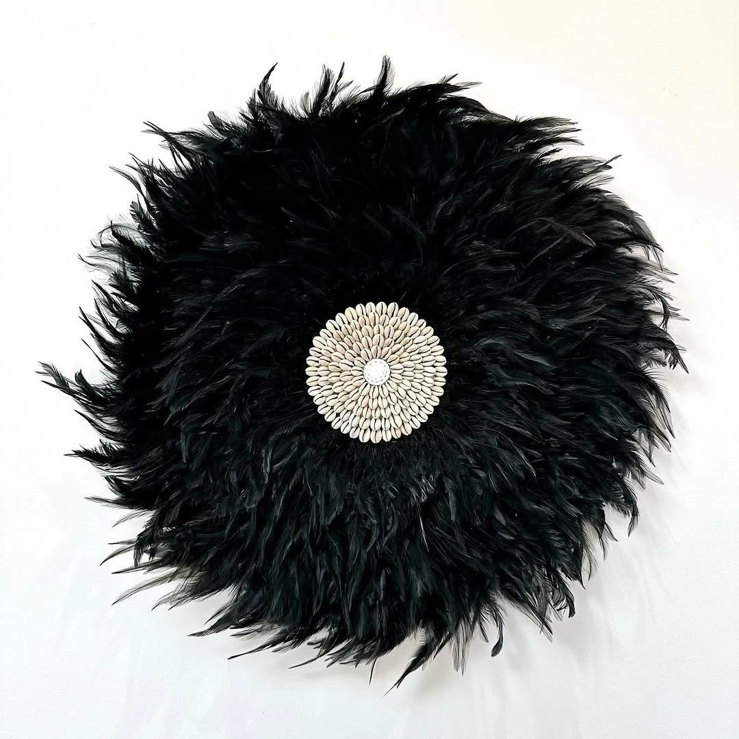 Juju Hat Noir Coquillage Beige